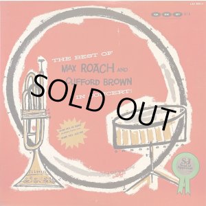 画像: GNP マックス・ローチ&クリフォード・ブラウン/the best of MAX ROACH and CLIFFORD BROWN in concert