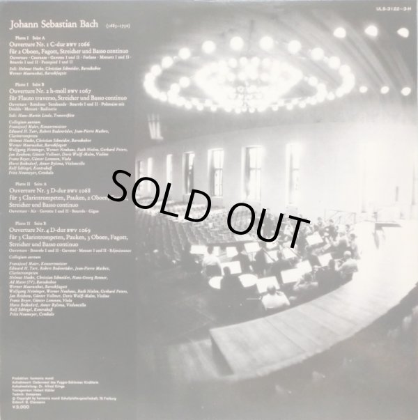 画像4: harmonia mundi コレギウム・アウレウム合奏団/J.S.バッハ 管弦楽組曲全集 2枚組