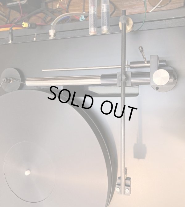 エアーベアリングによるトーンアーム