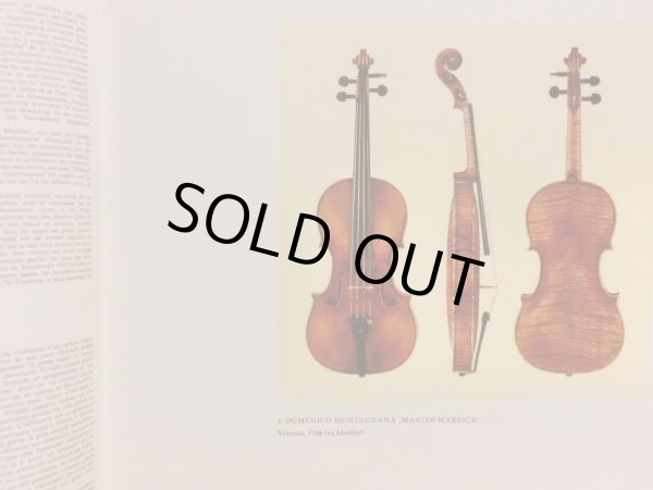 使用された歴史的名器のカラー写真入り解説付き