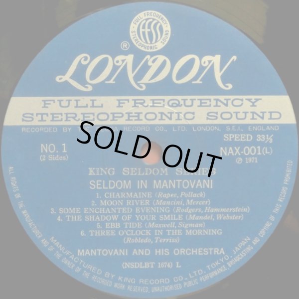 画像6: LONDON マントヴァーニ２枚セット/“OLE, MANTOVANI!”, “MANTOVANI”