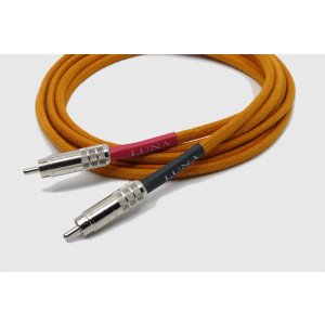 画像: LUNA CABLES ルナ・ケーブル／Orange Phono　トーンアーム・ケーブル(RCA-RCA, 1.0m)