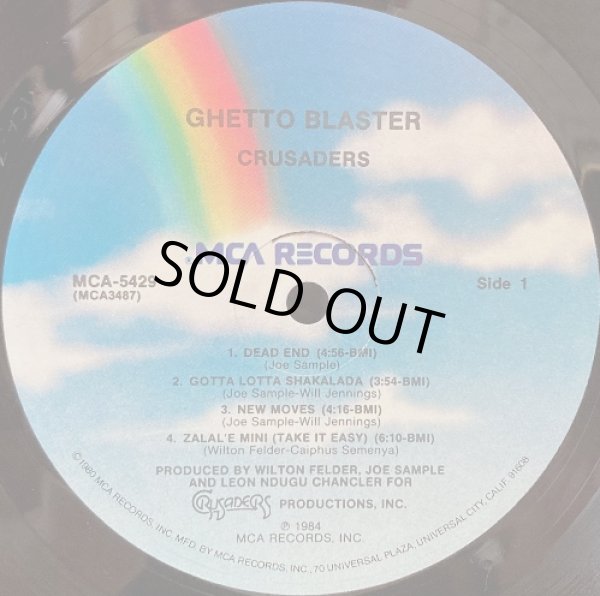 画像3: 米MCA [バラ２枚セット] クルセイダーズ／GHETTO BLASTER, THE GOOD AND BAD TIMES