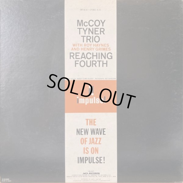画像4: IMPULSE(MCA) マッコイ・タイナー・トリオ／REACHING FOURTH