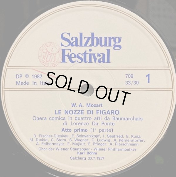 画像2: 伊MELODRAM [3枚組] ベーム＆ウィーン・フィル, 1957ザルツブルク音楽祭ライヴ／モーツァルト 歌劇「フィガロの結婚」