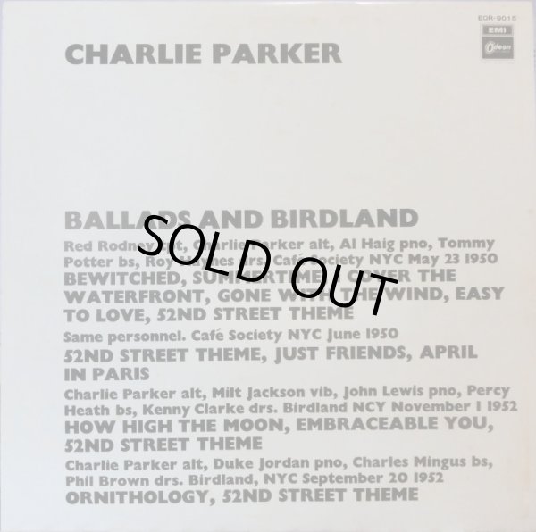 BALLADS AND BIRDLAND