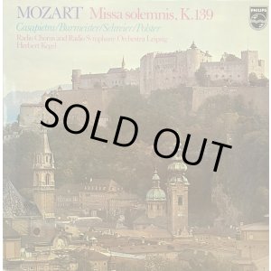 画像: 蘭PHILIPS ケーゲル/モーツァルト ミサ・ソレムニス