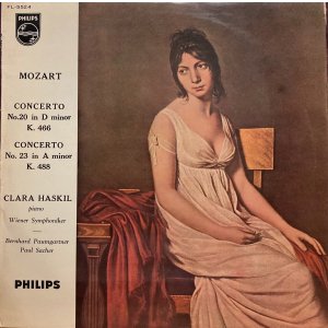 画像: PHILIPS ハスキル/モーツァルト ピアノ協奏曲第20番, 23番