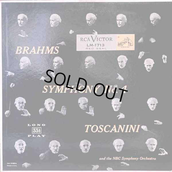 画像5: 米RCA [SD盤バラ２枚セット] トスカニーニ/ブラームス 交響曲第2, 4番