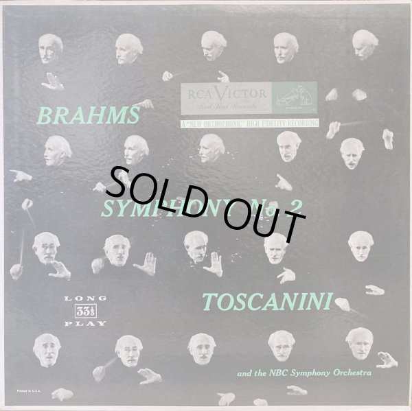 画像2: 米RCA [SD盤バラ２枚セット] トスカニーニ/ブラームス 交響曲第2, 4番