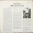 画像3: ビル・エヴァンス・トリオ BILL EVANS TRIO／EXPLORATIONS