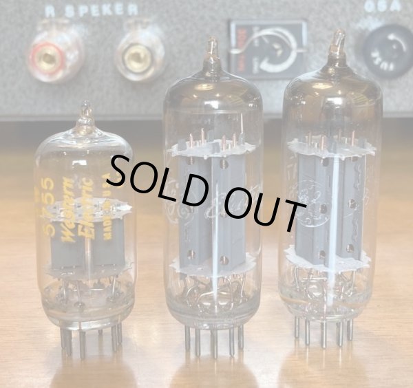 WE 5755，GE 12BH7A×2本