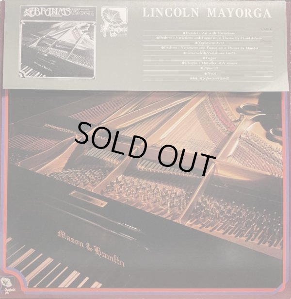 画像2: 米Sheffield [ダイレクトカッティング] Lab リンカーン・マヨルガ／ブラームス, ショパン, ヘンデル