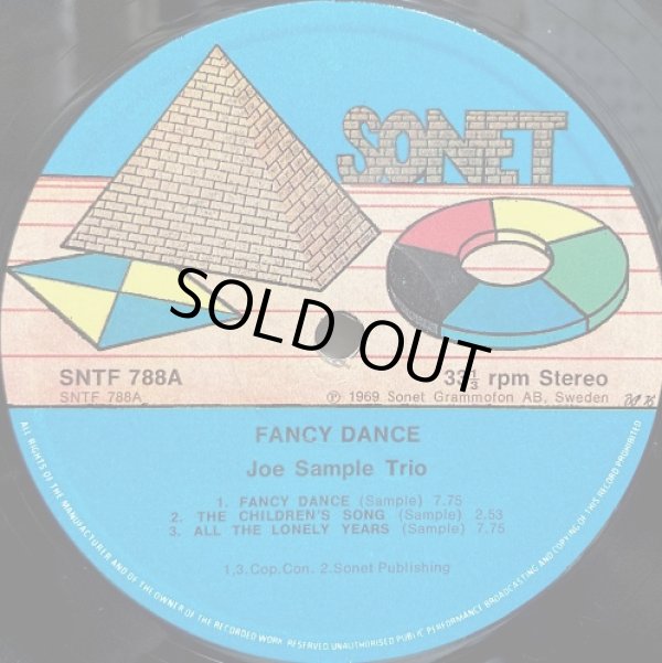 画像2: 英SONET ジョー・サンプル・トリオ JOE SAMPLE／FANCY DANCE