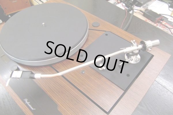 STAX UA70 ロングアーム。アームベースは新規製作