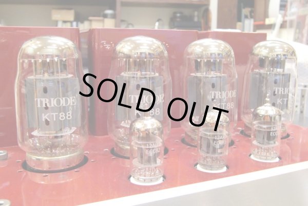 前段真空管のソケットを１つ新品に交換