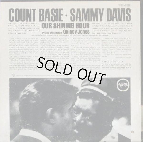 画像3: 米Verve SAMMY DAVIS & COUNT BASIE/OUR SHINING HOUR