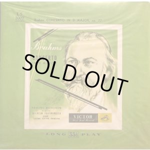 画像: VICTOR メニューイン＆フルトヴェングラー/ブラームス ヴァイオリン協奏曲