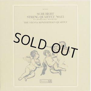 画像: Westminster ウィーン・コンツェルトハウスSQ/シューベルト 弦楽四重奏曲「ロザムンデ」