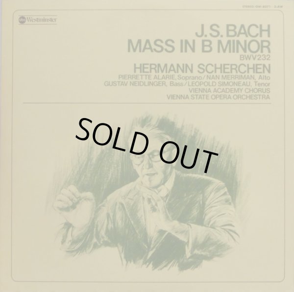画像6: Westminster [2LP] シェルヘン＆ウィーン・フィル/J.S.バッハ ミサ曲 ロ短調
