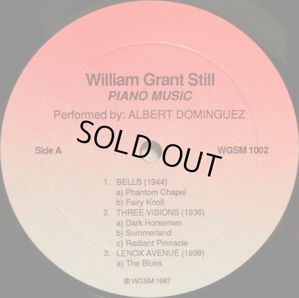 画像2: 米WGSM（プライヴェート盤） ウィリアム・グラント・スティル/ピアノ作品集