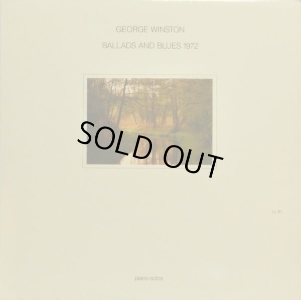 画像1: 米Windham Hill George Winston ジョージ・ウィンストン/Ballads and Blues 1972