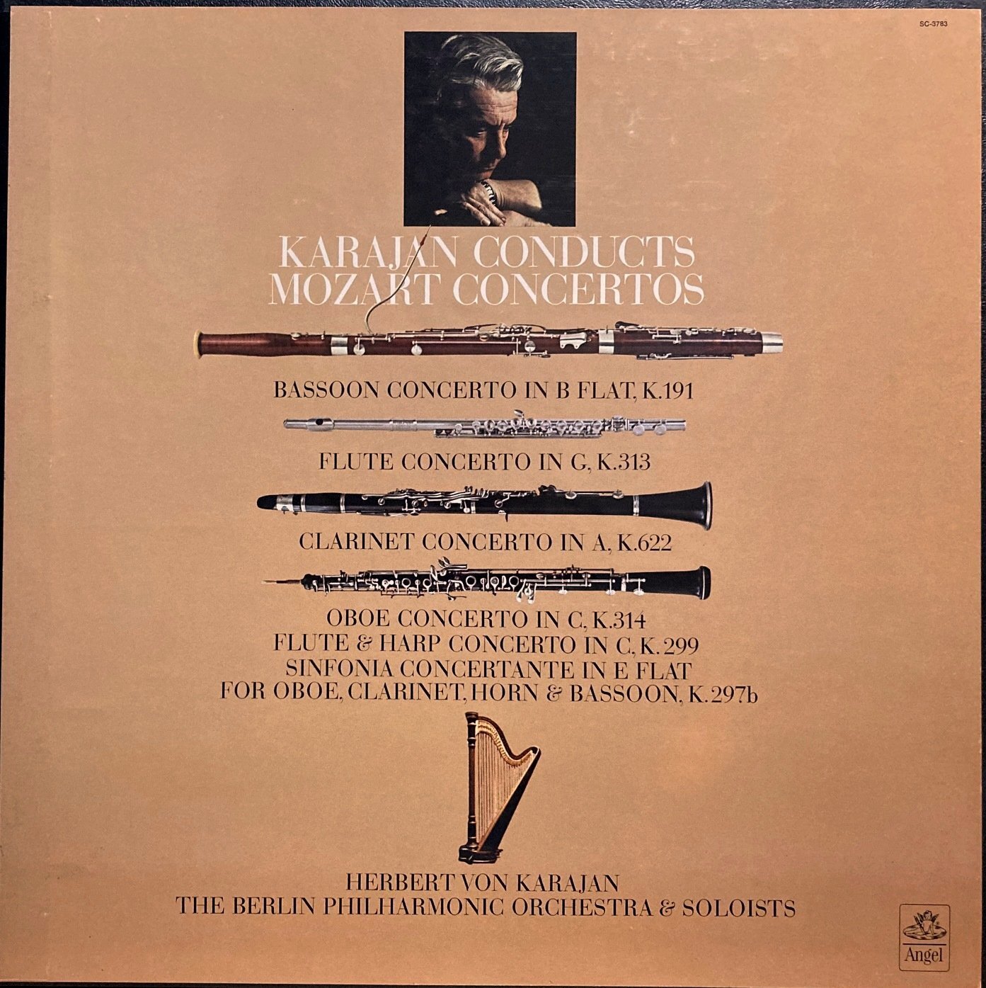 SACD 入手困難！カラヤン&ベルリンのモーツァルト木管楽器の為の協奏曲集 SACD 入手困難！カラヤン&ベルリンのモーツァルト木管楽器の為の