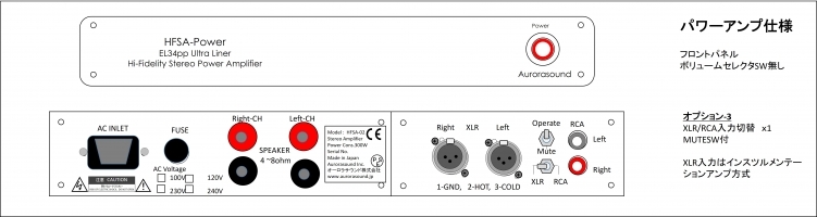 画像2: Aurorasound オーロラサウンド／HFSA-02 Power　真空管パワーアンプ