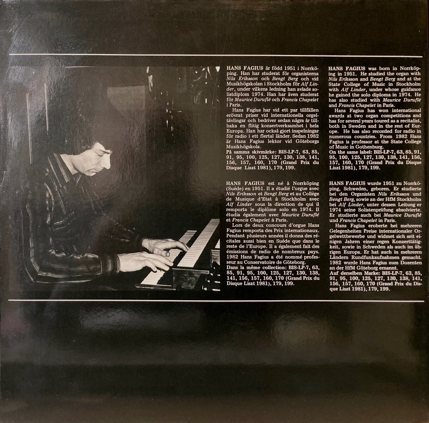 画像3: スウェーデンBIS スウェーデンのロマンティック・オルガン曲集