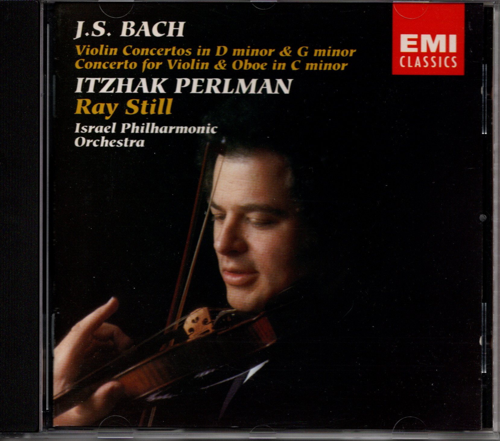 中古CD] 欧EMI(蘭プレス) パールマン／J.S.バッハ ヴァイオリン協奏曲