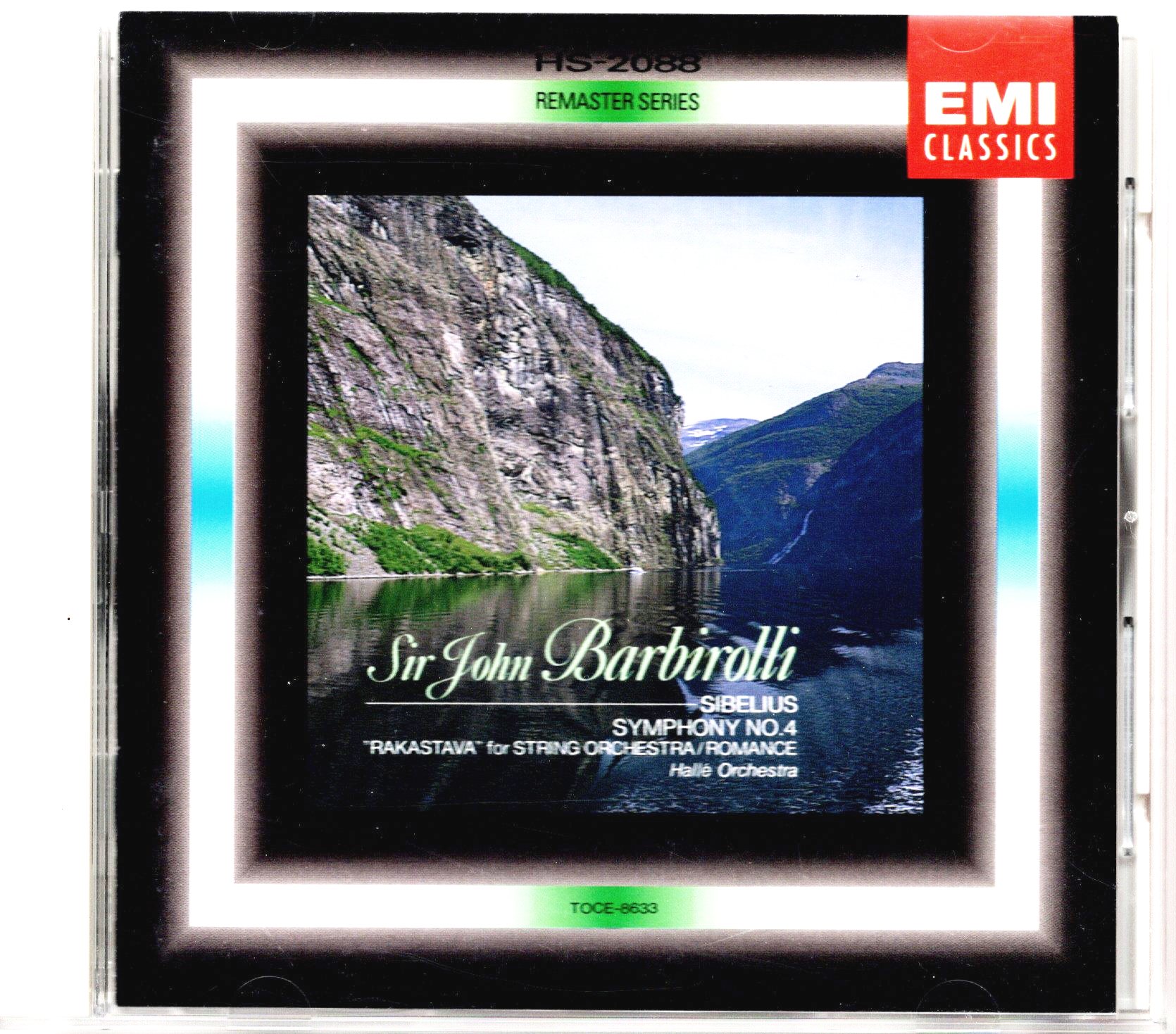 画像1: [中古CD] EMI バルビローリ／シベリウス 交響曲第4番, 恋人, ロマンス