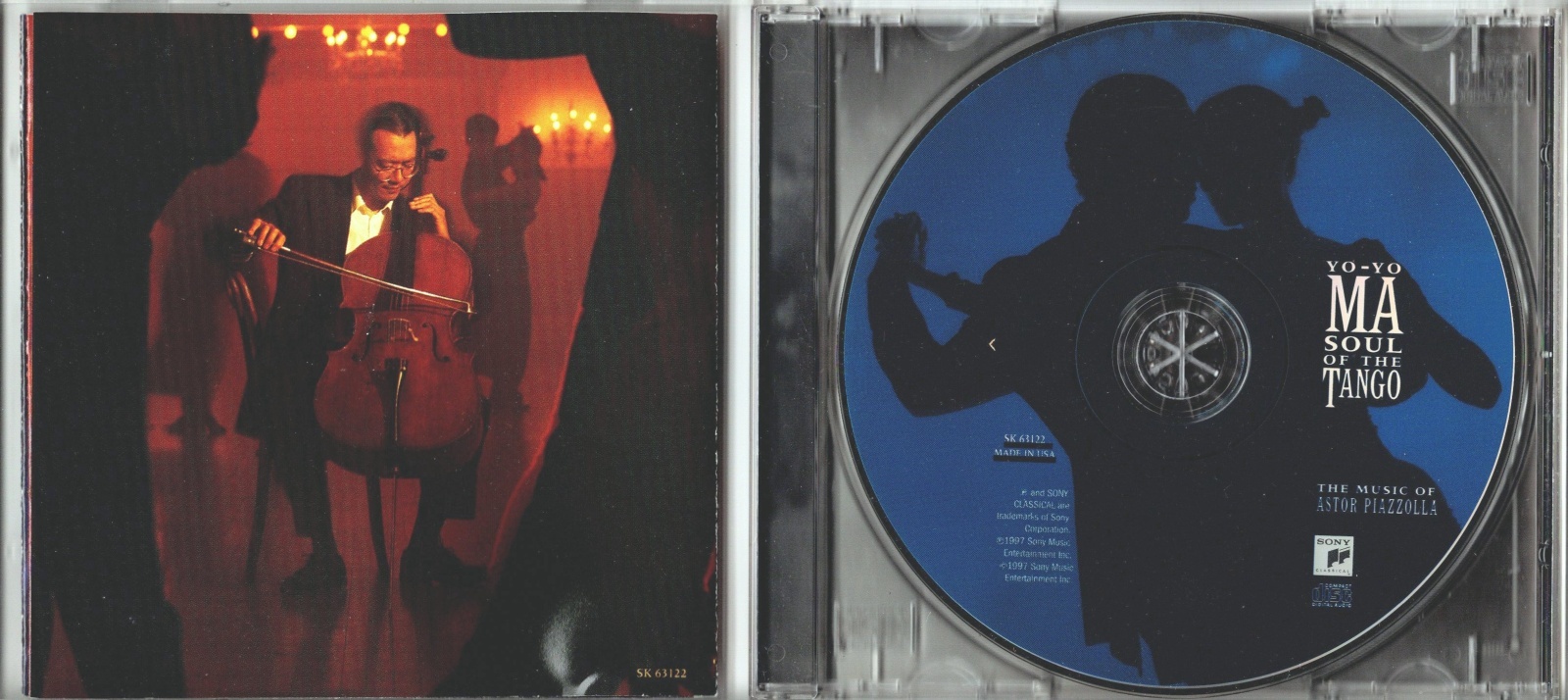 画像3: [中古CD] 米SONY ヨー・ヨー・マ／SOUL OF THE TANGO〜ピアソラの音楽