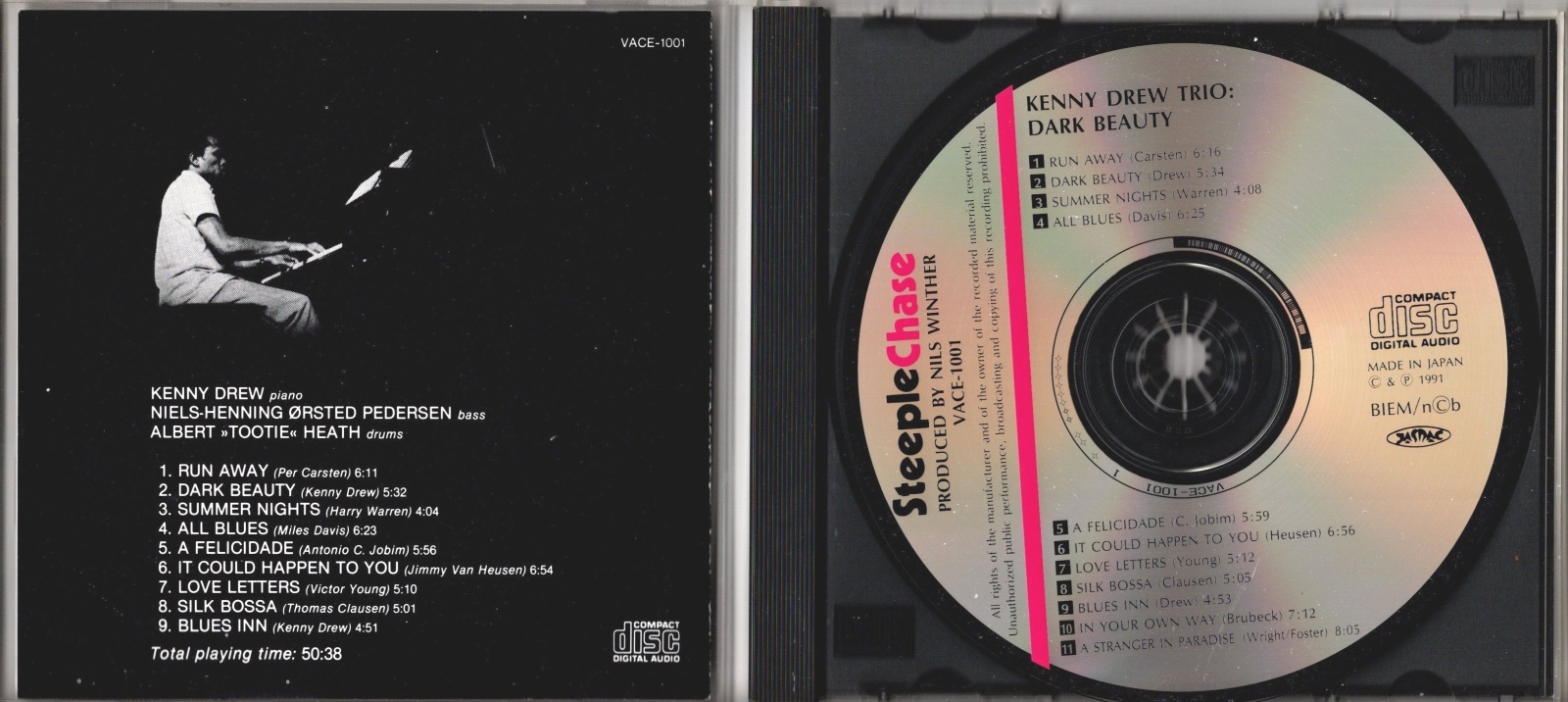 画像4: [中古CD] SteepleChase ケニー・ドリュー・トリオ／dark beauty