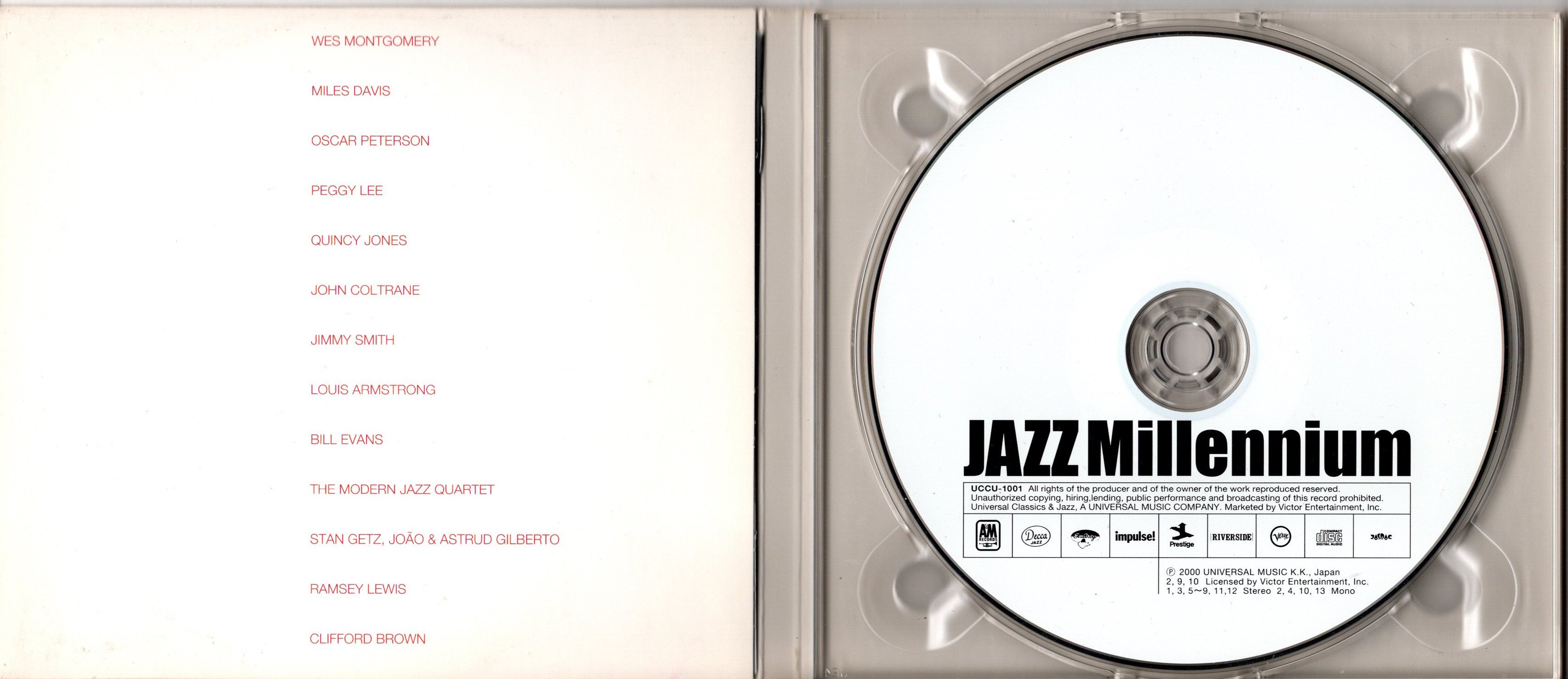 画像4: [中古CD] JAZZ Millennium ジャズ・ミレニアム（白盤）