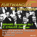 画像1: [新品CD-R] PREMIERE フルトヴェングラー 1954 ヴェネズエラ・ライブ/ブラームス 交響曲第1番 他