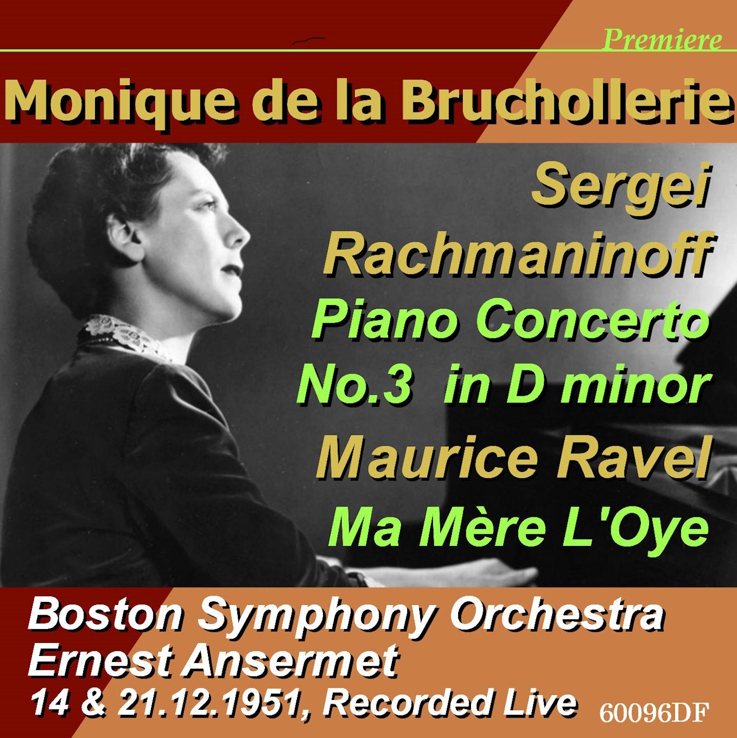 画像1: [新品CD-R] ORGANUM モニク・ドゥ・ラ・ブリュショルリ、アメリカ・デビュー・ライヴ／ラフマニノフ ピアノ協奏曲第3番