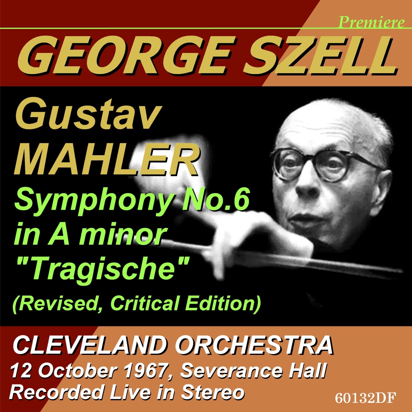 画像1: [新品CD-R] PREMIERE セル＆クリーヴランド管 STEREOライヴ/マーラー 交響曲第6番「悲劇的」