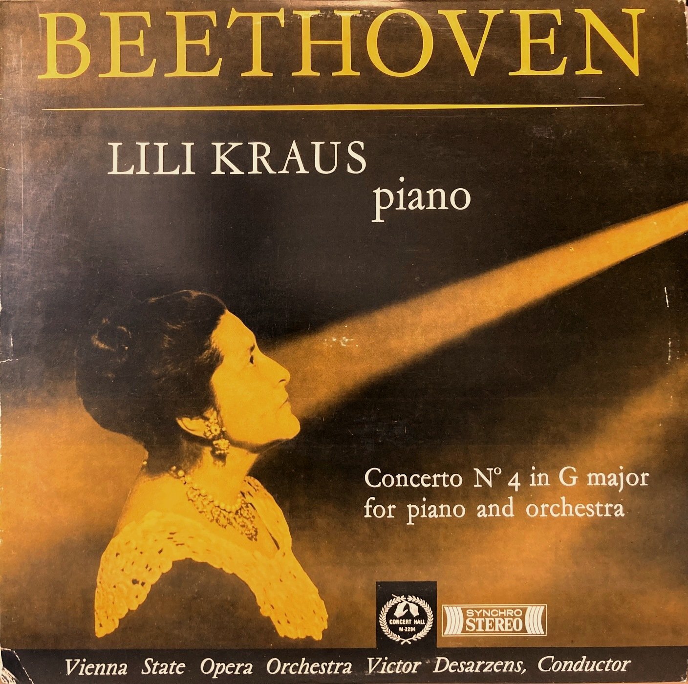 画像1: Concert Hall リリー・クラウス／ベートーヴェン ピアノ協奏曲第4番 他