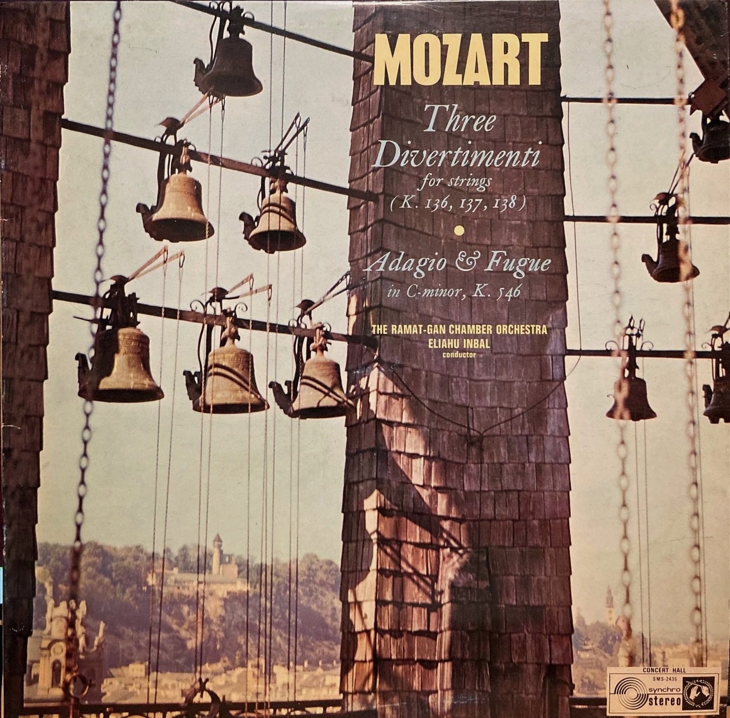 画像1: Concert Hall インバル／モーツァルト ディヴェルティメント集, アダージョとフーガ