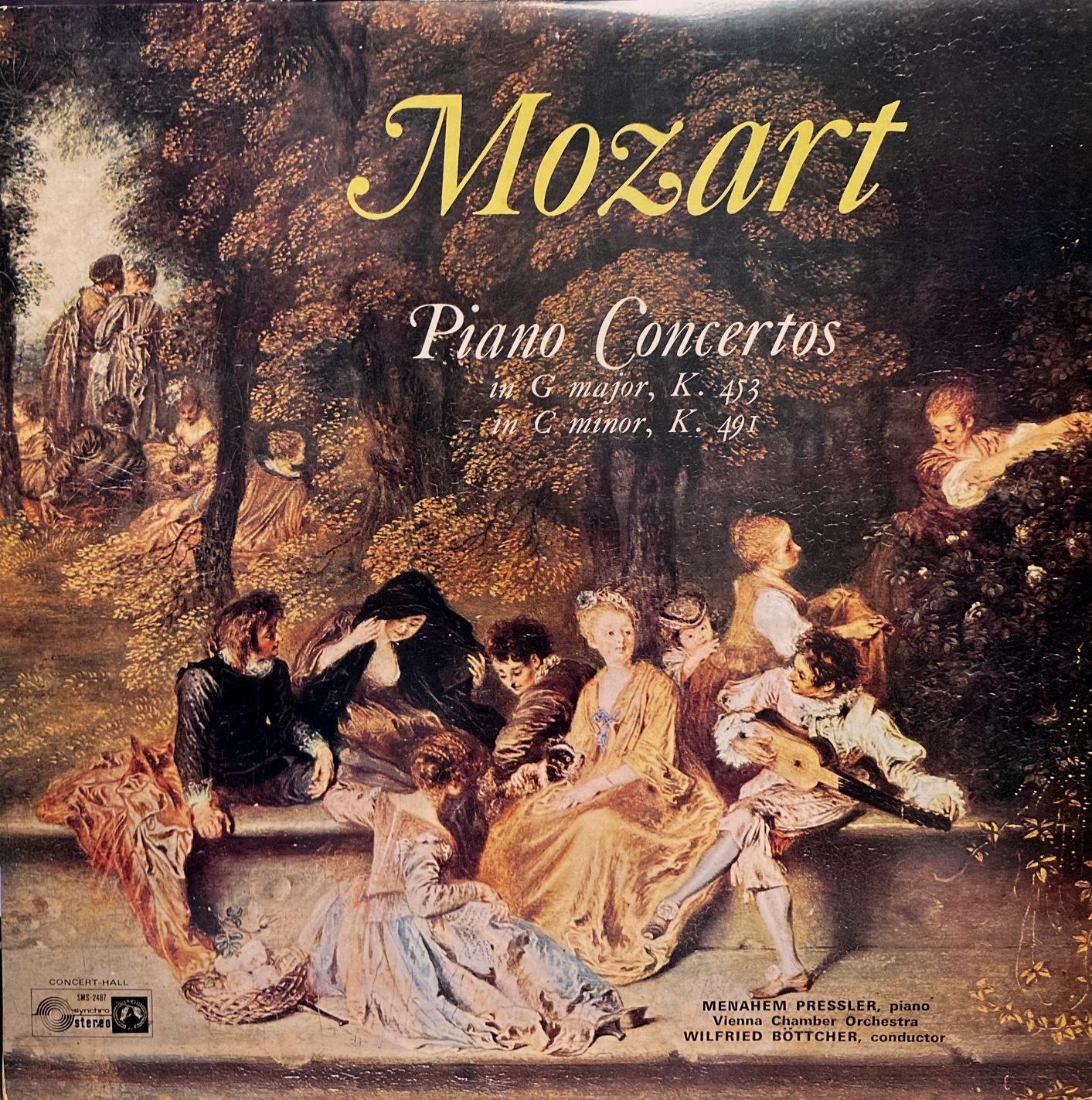 画像1: Concert Hall メナヘム・プレスラー／モーツァルト ピアノ協奏曲第17番, 第24番