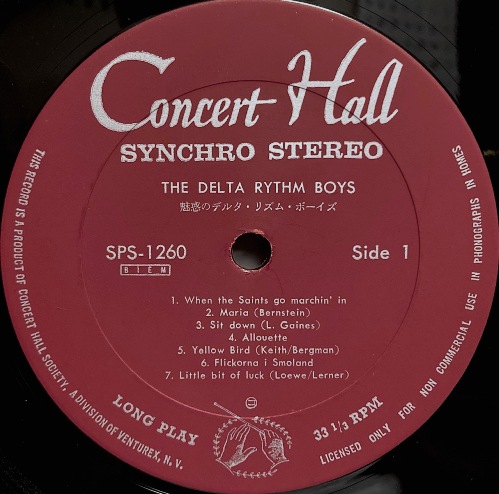 画像2: Concert Hall デルタ・リズム・ボーイズ
