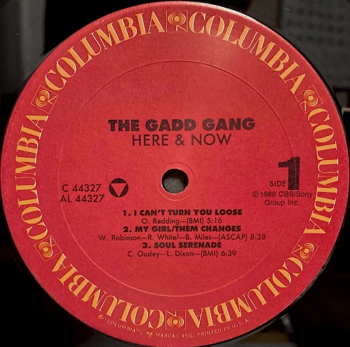 画像2: 米COLUMBIA The Gadd Gang／Here & Now