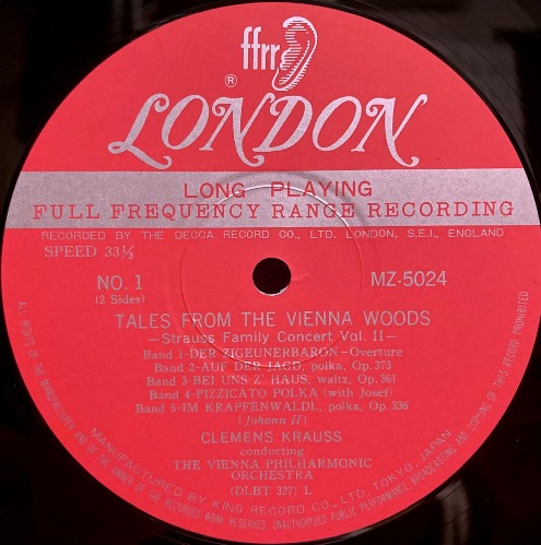 画像2: LONDON クレメンス・クラウス/ウィーンの森の物語〜シュトラウス・ファミリー・コンサートVol.2