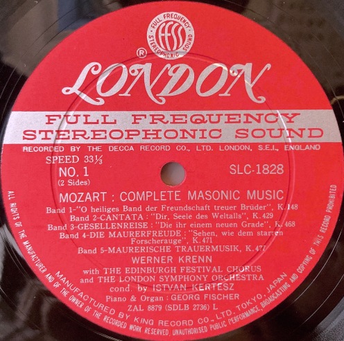 画像2: LONDON ケルテス／モーツァルト フリーメーソンの音楽(全集)