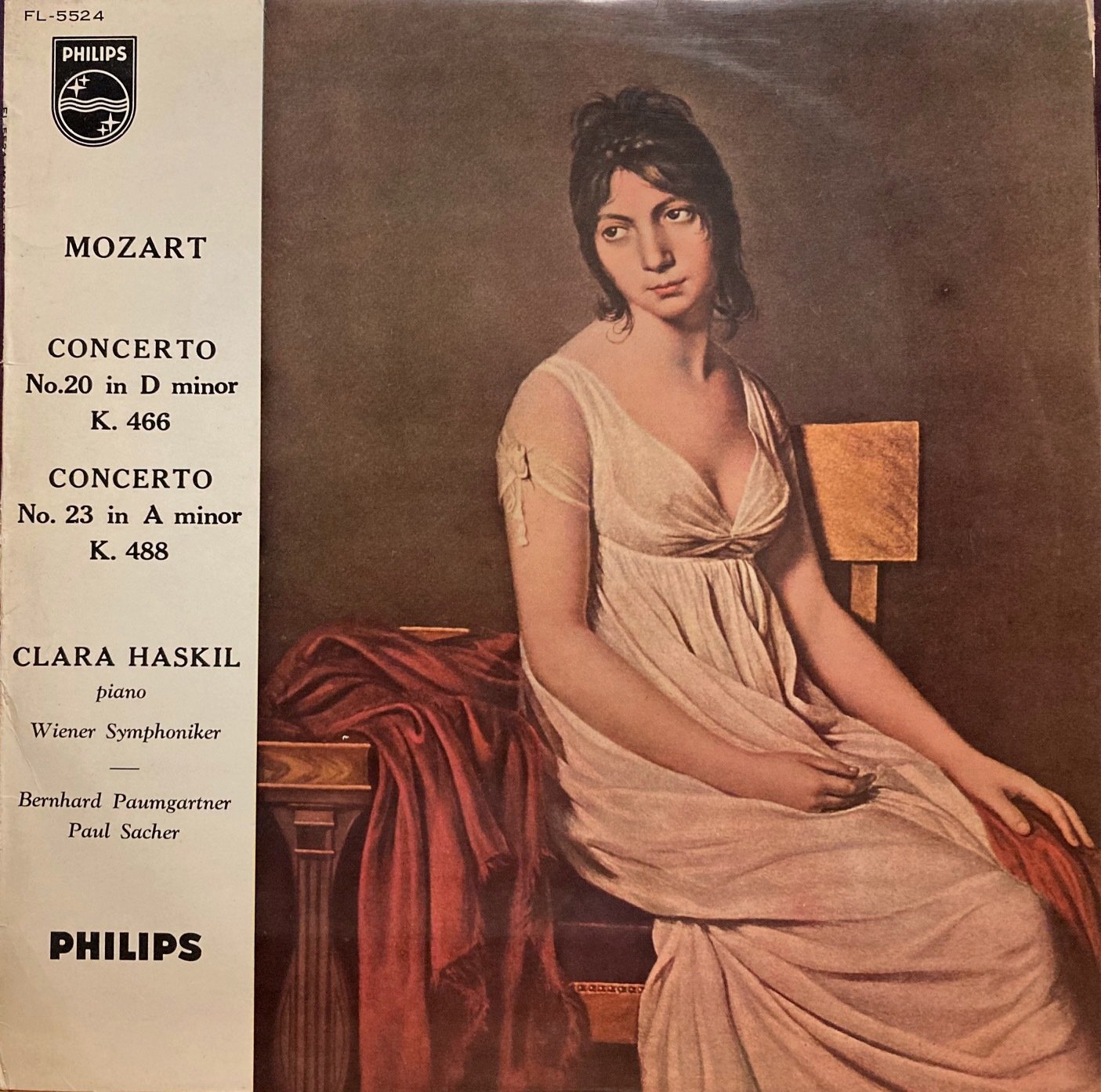 画像1: PHILIPS ハスキル/モーツァルト ピアノ協奏曲第20番, 23番