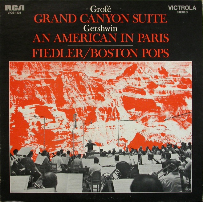 画像1: 米Victrola グローフェ/グランド・キャニオン、ガーシュウィン/パリのアメリカ人　フィードラー